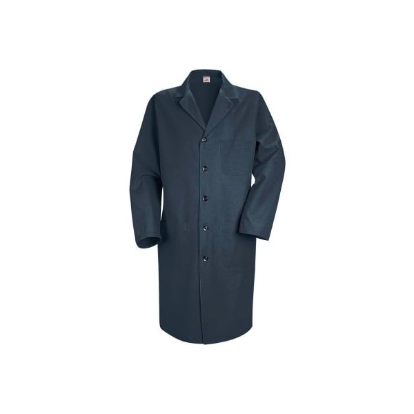 Vf Imagewear Red Kap Men's Lab Coat, Navy, Poly/Combed Cotton, Tall, 48" KP14NVLN48 - main